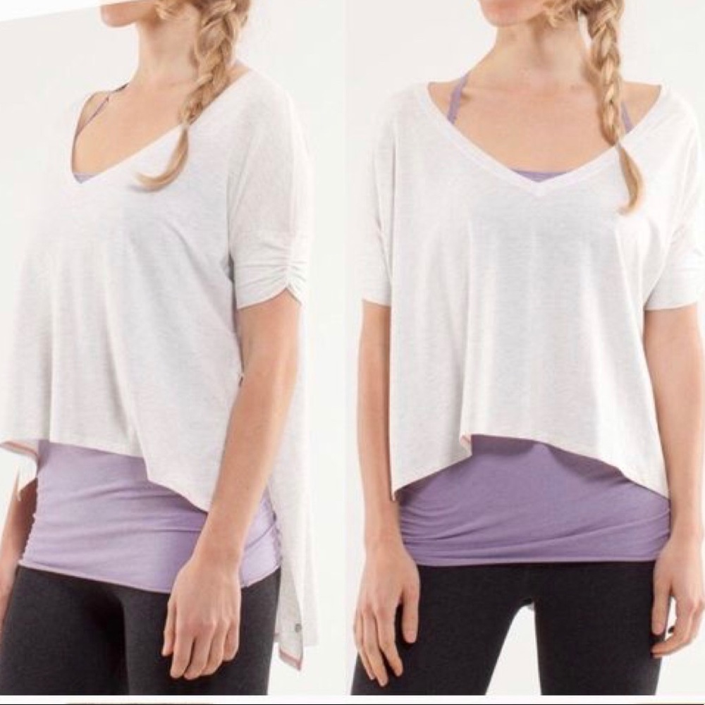 LuluLemon high low shirt